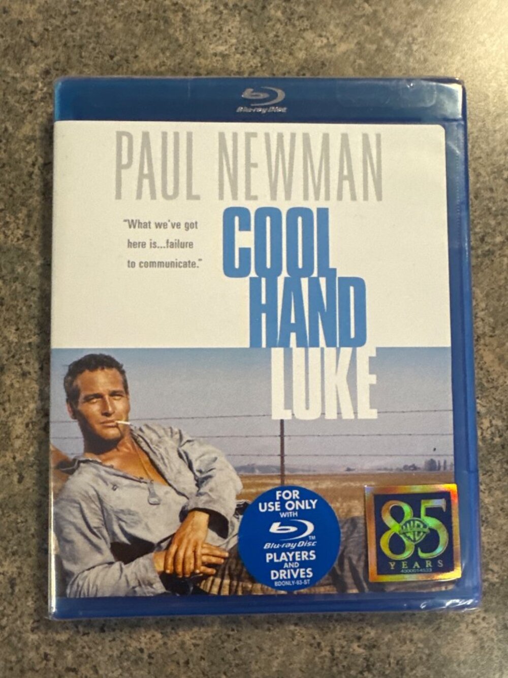 Cool Hand Luke Blu-Ray Paul Newman 85th Anniversary Edition New Sealed